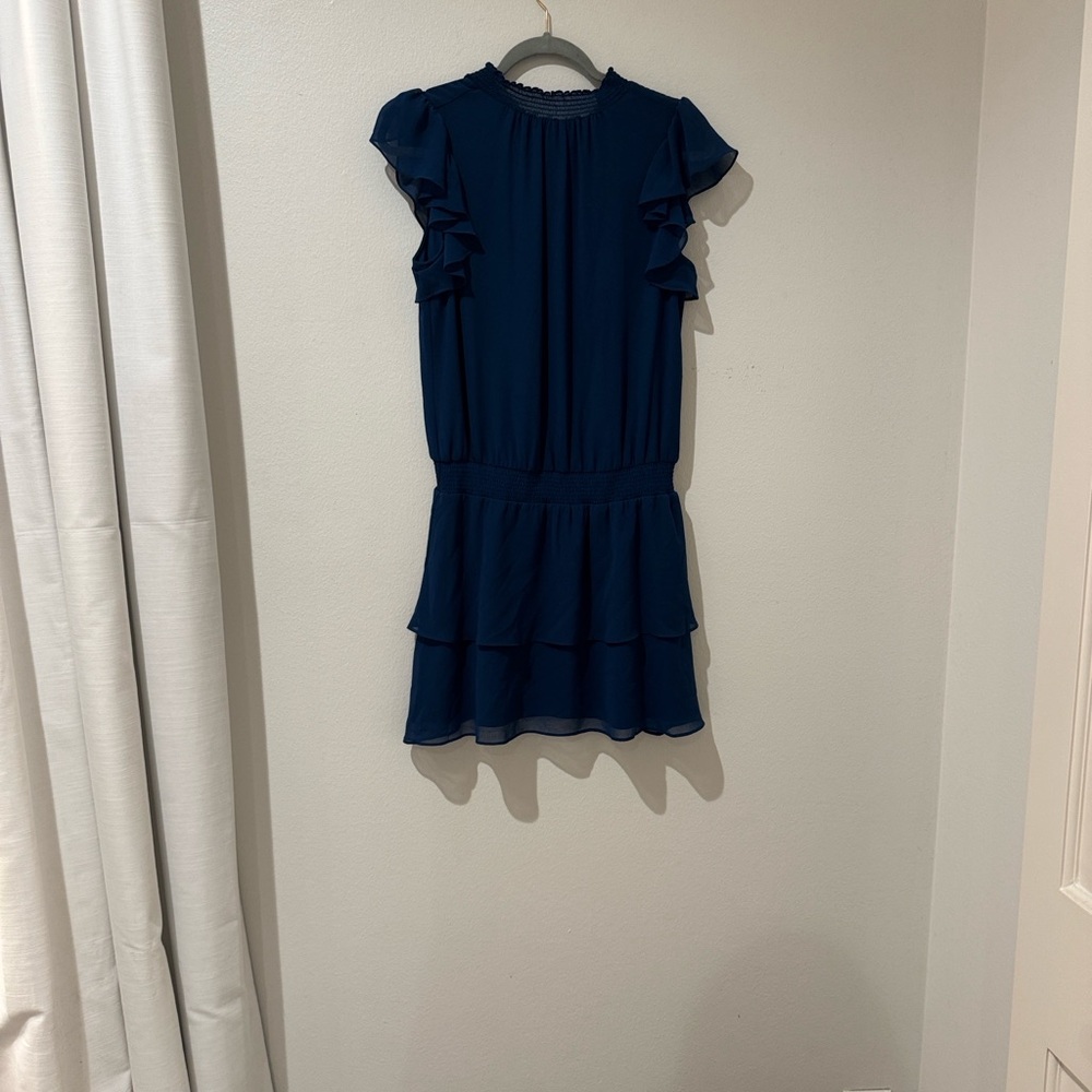 Elegant Navy Blue Dress